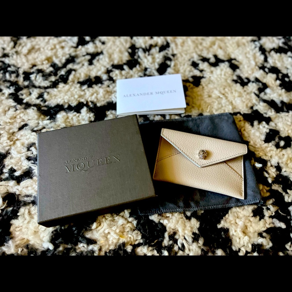 Alexander McQueen card case